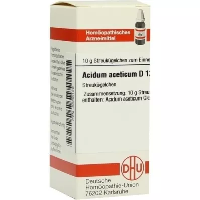 ACIDUM ACETICUM D 12 bolletjes, 10 g ACIDUM ACETICUM D 12 bolletjes, 10 g