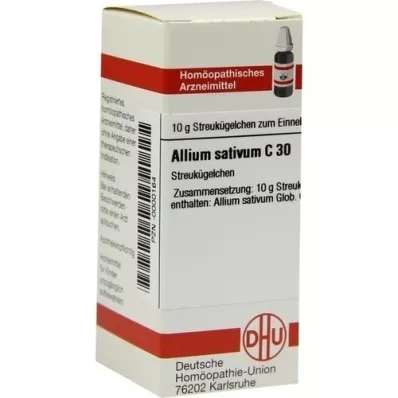 ALLIUM SATIVUM C 30 bolletjes, 10 g ALLIUM SATIVUM C 30 bolletjes, 10 g