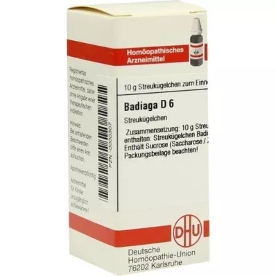 BADIAGA D 6 bolletjes, 10 g BADIAGA D 6 bolletjes, 10 g