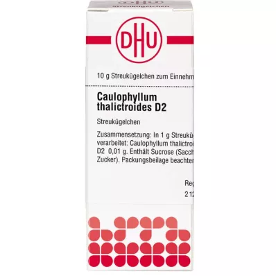 CAULOPHYLLUM THALICTROIDES D 2 bolletjes, 10 g