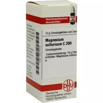 MAGNESIUM SULFURICUM C 200 bolletjes, 10 g