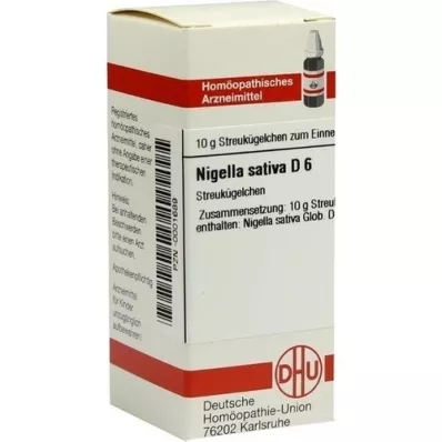 NIGELLA SATIVA D 6 bolletjes, 10 g