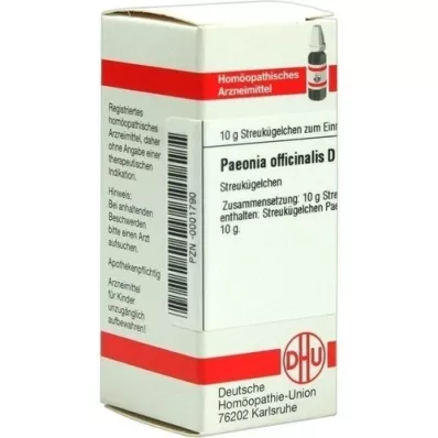 PAEONIA OFFICINALIS D 12 bolletjes, 10 g