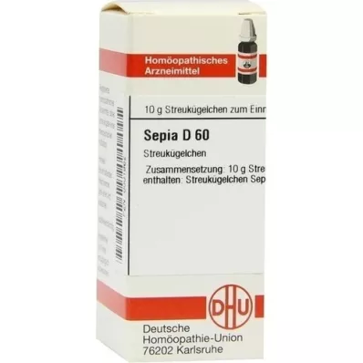 SEPIA D 60 bolletjes, 10 g SEPIA D 60 bolletjes, 10 g