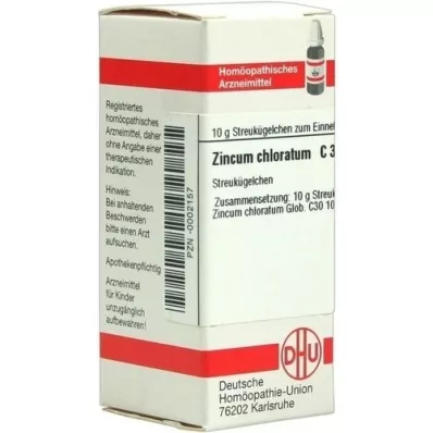 ZINCUM CHLORATUM C 30 bolletjes, 10 g
