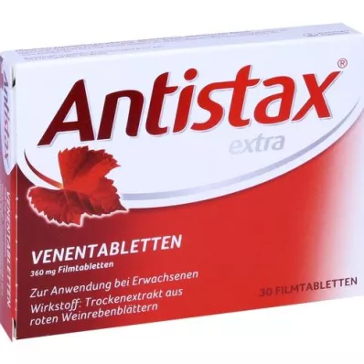 ANTISTAX extra adertabletten, 30 st