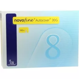 NOVOFINE Autocover canules 8 mm 30 G, 100 stuks