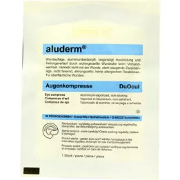 ALUDERM Oogkompressen DuOcul steriel, 1 st