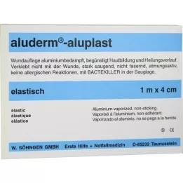 ALUDERM aluplast Wundverb.Pfl.4 cmx1 m elastiek, 1 stuk