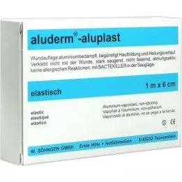 ALUDERM aluplast Wundverb.Pfl.6 cmx1 m elastiek, 1 stuk