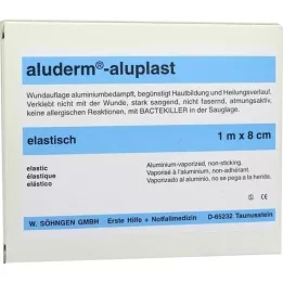 ALUDERM aluplast Wundverb.Pfl.8 cmx1 m elastiek, 1 stuk