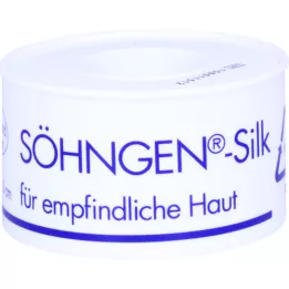 SÖHNGEN SILK 2,50 cmx5 m hechtpleister, 1 stuk