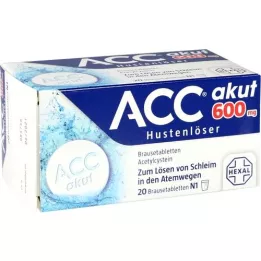 ACC acuut 600 bruistabletten, 20 st