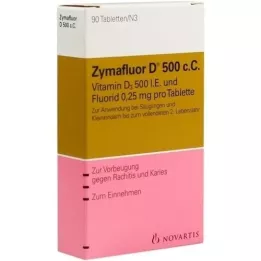 ZYMAFLUOR D 500 C C tabletten, 90 stuks