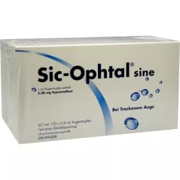 SIC OPHTAL uw gezichtsvermogen Oogdruppels, 120X0,6 ml