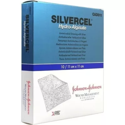 SILVERCEL Hydroalginaatverband 11x11 cm, 10 st