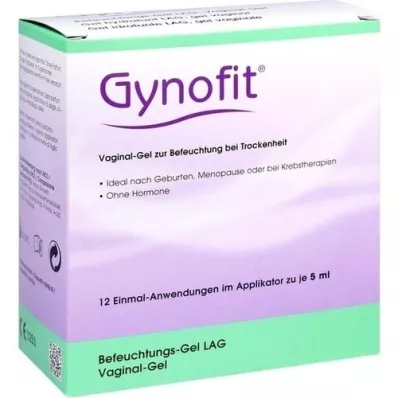 GYNOFIT Vaginale gel voor bevochtiging, 12X5 ml