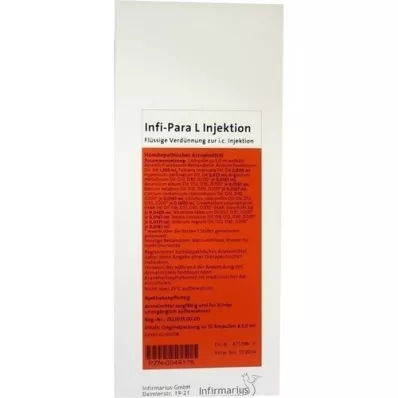 INFI PARA L-injectieampullen, 10X5 ml INFI PARA L-injectieampullen, 10X5 ml