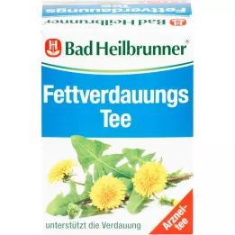BAD HEILBRUNNER Theefilterzak voor vetvertering, 8X1,8 g