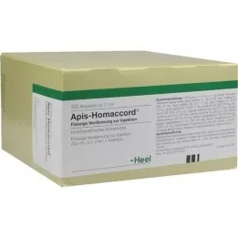 APIS HOMACCORD Ampullen, 100 stuks