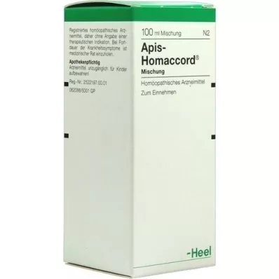 APIS HOMACCORD Vloeistof, 100 ml APIS HOMACCORD Vloeistof, 100 ml