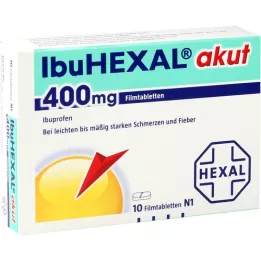 IBUHEXAL acuut 400 filmomhulde tabletten, 10 stuks