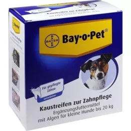 BAY O PET Tandkauwstrip voor kleine honden, 140 g