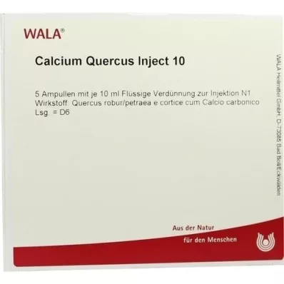 CALCIUM QUERCUS Injecteer 10 ampullen, 5X10 ml CALCIUM QUERCUS Injecteer 10 ampullen, 5X10 ml
