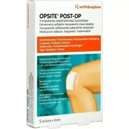OPSITE Paal-OP 5x6,5 cm verband, 5 st