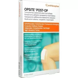 OPSITE Paal-OP 8,5x9,5 cm verband, 5 st