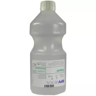 ISAPAK Systeem 1000 steriel water, 1X1000 ml