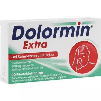 DOLORMIN extra filmomhulde tabletten, 20 stuks
