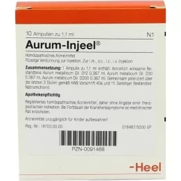 AURUM INJEEL Ampullen, 10 stuks
