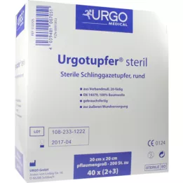 URGOTUPFER pruimgrootte steriel 2+3, 200 st