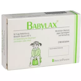 BABYLAX Klysma, 3 st
