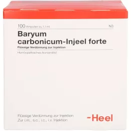 BARYUM carbonicum Injeel forte ampullen, 100 st