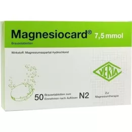 MAGNESIOCARD 7,5 mmol bruistabletten, 50 st