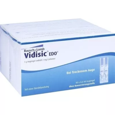 VIDISIC EDO Ooggel, 120X0,6 ml VIDISIC EDO Ooggel, 120X0,6 ml