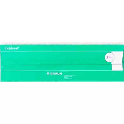 EXADORAL B.Braun orale spuit 2 ml, 100 stuks EXADORAL B.Braun orale spuit 2 ml, 100 stuks