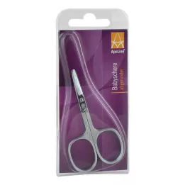 Apoline babyschaar 8 cm verchroomd (1 stuk)