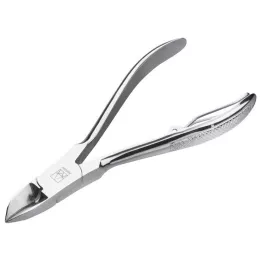 Apoline nageltang met draadveer 10 cm verchroomd, 1 stuk