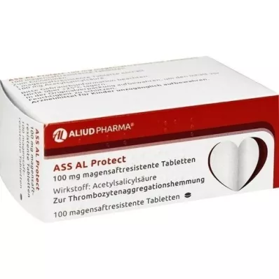 ASS AL Protect 100 mg maagsaptabletten, 100 st