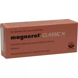 MAGNEROT CLASSIC N-tabletten, 50 stuks