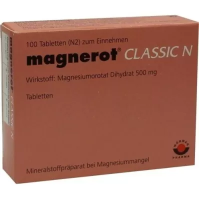 MAGNEROT CLASSIC N-tabletten, 100 stuks