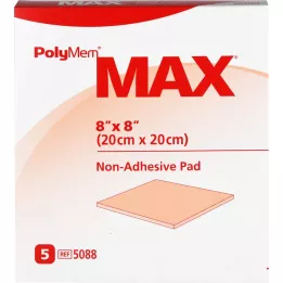 POLYMEM Max wondkussen 20x20 cm, 5 st