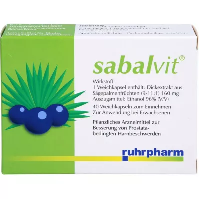 SABALVIT Capsules, 40 stuks