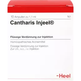 CANTHARIS INJEEL Ampullen, 10 stuks