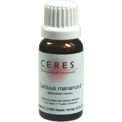 CERES Carduus marianus moedertinctuur, 20 ml CERES Carduus marianus moedertinctuur, 20 ml