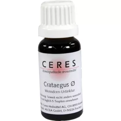 CERES Crataegus moedertinctuur, 20 ml CERES Crataegus moedertinctuur, 20 ml