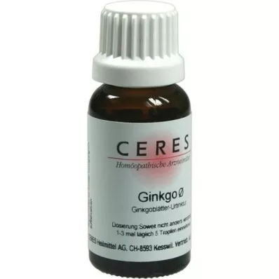 CERES Ginkgo-moedertinctuur, 20 ml